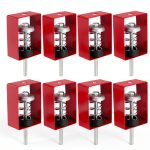 Ceiling Spring Vibration Isolator Hangers PATIKIL 8 Pack Red 44lb-0