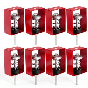 Ceiling Spring Vibration Isolator Hangers PATIKIL 8 Pack Red 44lb-0