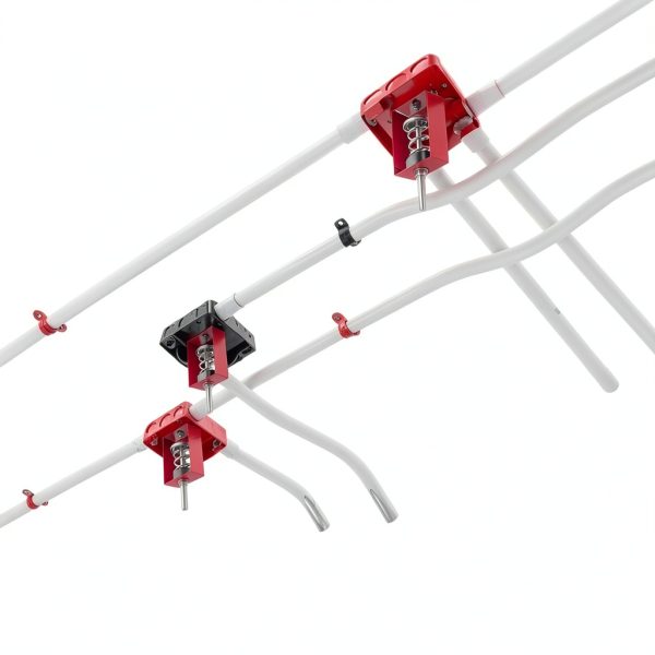 Ceiling Spring Vibration Isolator Hangers PATIKIL 4 Pack Red 353lb-6