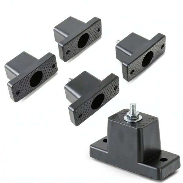 Rubber Vibration Isolator 4 Pack Bracket for AC Condenser AMGSH-3