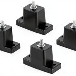 Rubber Vibration Isolator 4 Pack Bracket for AC Condenser AMGSH-0