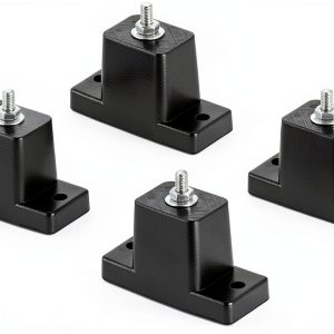 Rubber Vibration Isolator 4 Pack Bracket for AC Condenser AMGSH-0