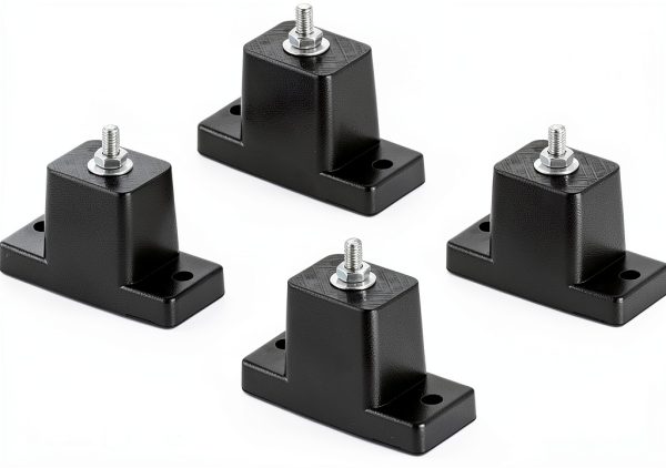 Rubber Vibration Isolator 4 Pack Bracket for AC Condenser AMGSH-0