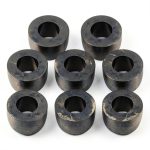 Snow Plow Rubber Skid Washers Spacers Bushings JioYee 8pcs 1-1/4" Wide-0